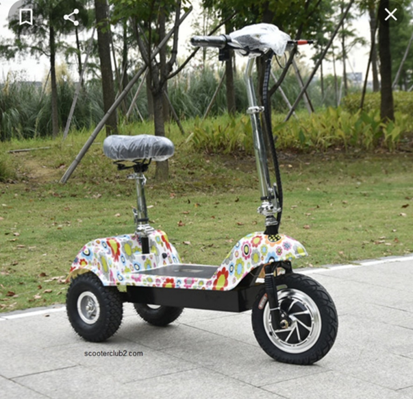 عربة (Scooter) مبتكرة لذوي الاحتياجات الخاصة - (تصميم وتنفيذ)