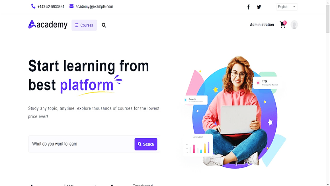 تطبيق تعليم لغات البرمجة باستخدام إطار العمل فلاتر